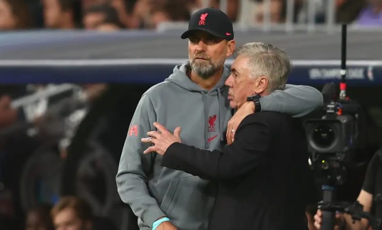 Carlo Ancelotti and Jurgen Klopp